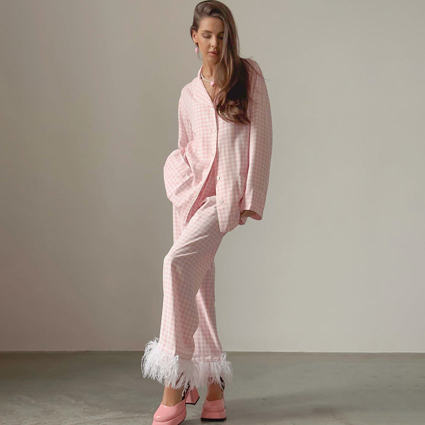 A Vintage Style Trousers with Delicate Timeless Details