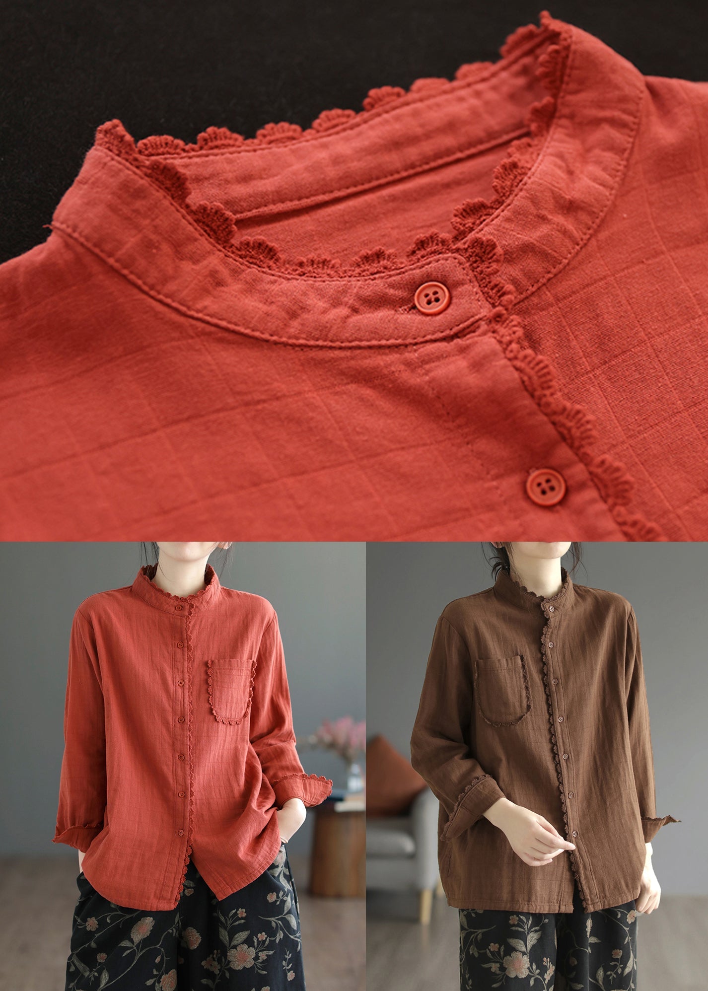 Beautifully Crafted Blouse in a Classic Style
