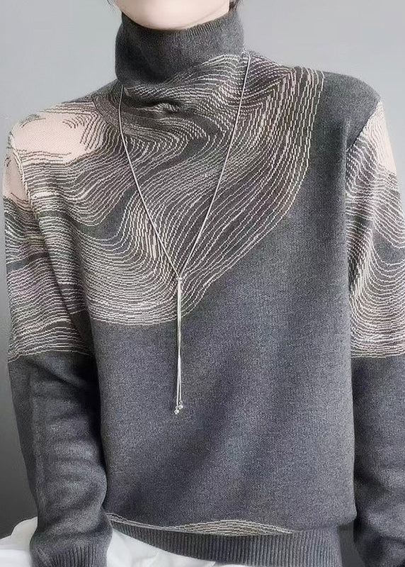 Vintage Inspired Sweater with a Contemporary Edge
