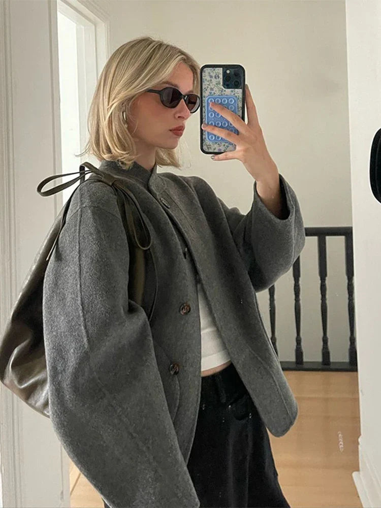 Sophisticated Coat with a Clean Classic Look