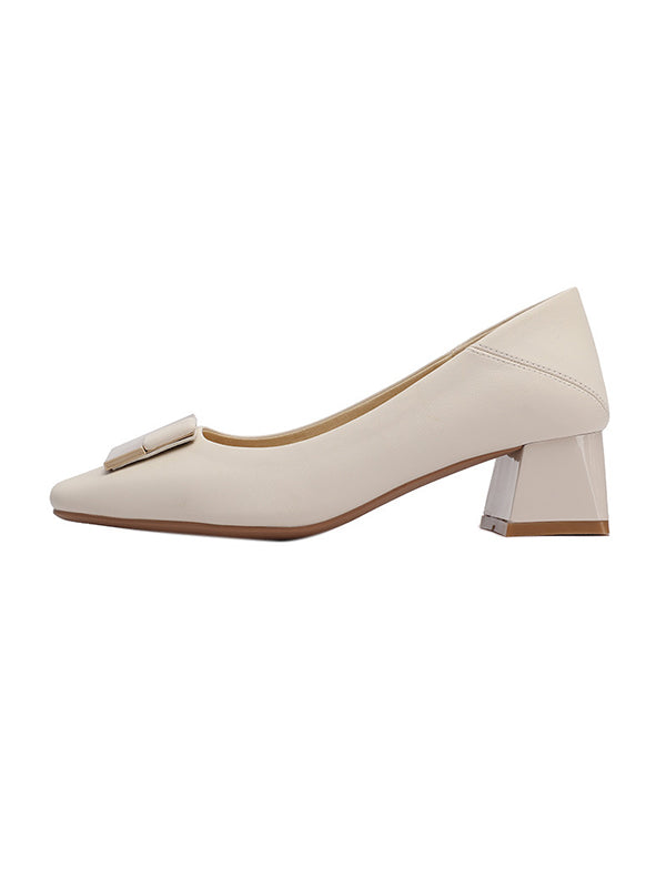 A Vintage Style Shoes with Delicate Timeless Details