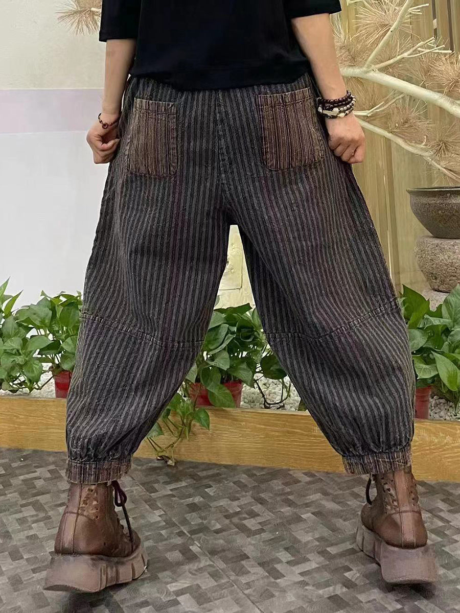 A Vintage Style Pants with Delicate Timeless Details
