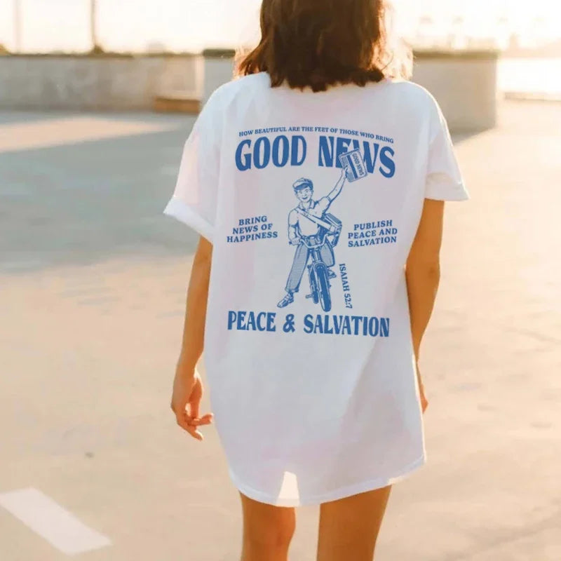 Beautifully Finished T-Shirt in a Timeless Design