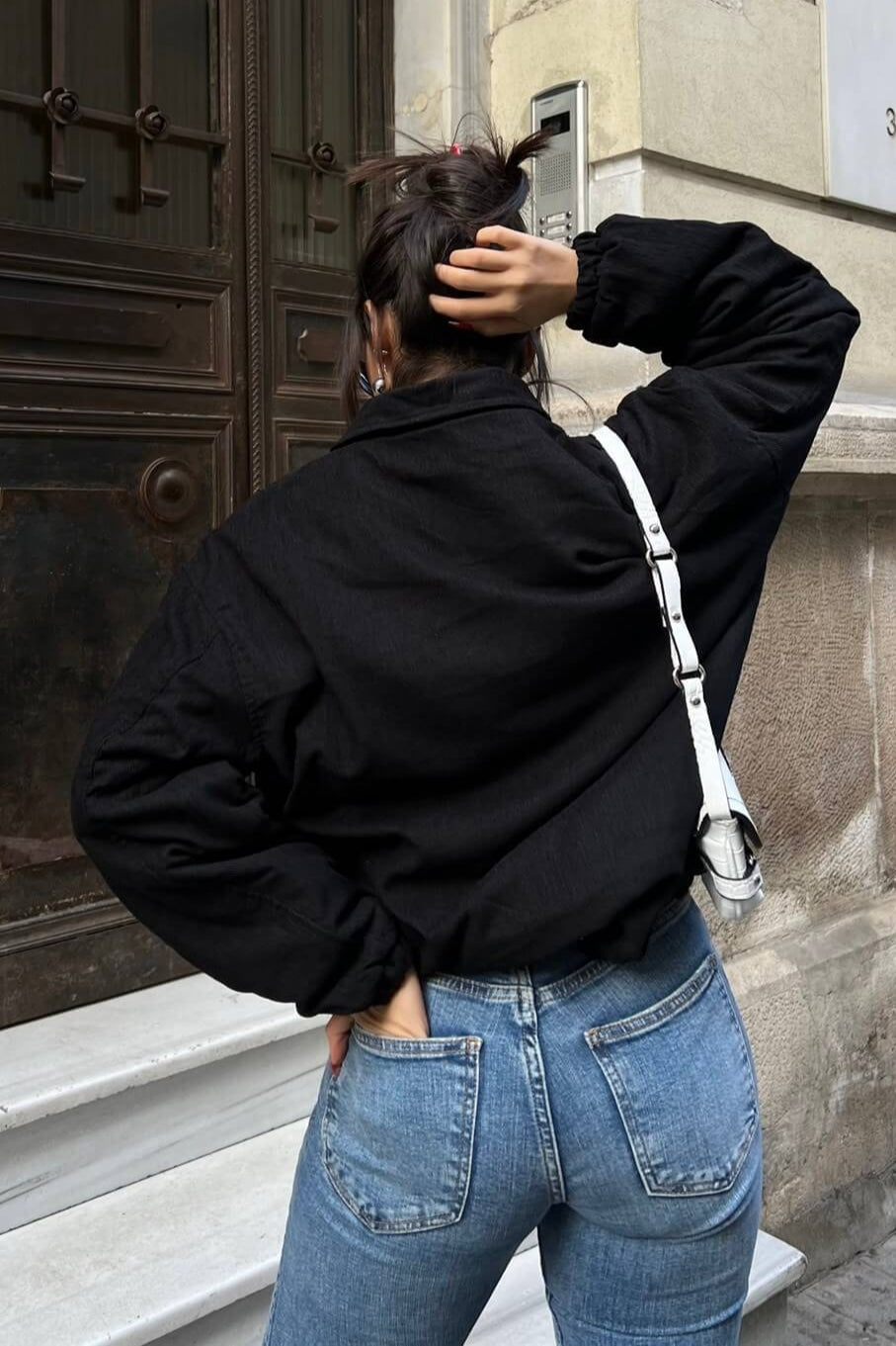 Classic Vintage Jacket with a Flattering Fit