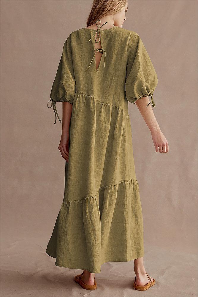 A Vintage Style Dress with Delicate Timeless Details