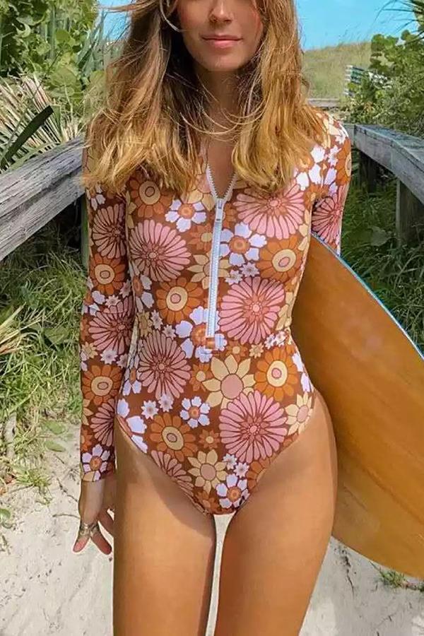 A Vintage Style Swimsuit with Delicate Timeless Details
