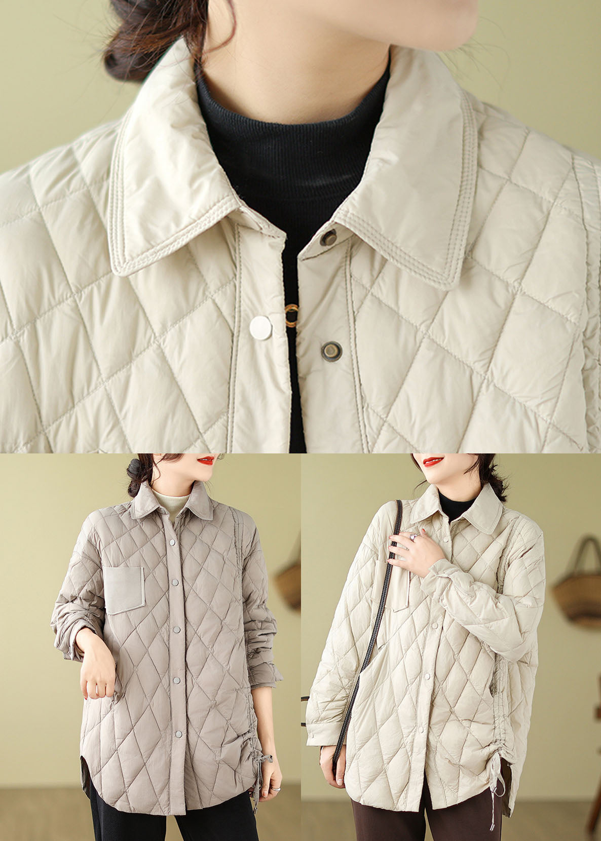 A Vintage Style Jacket with Delicate Timeless Details