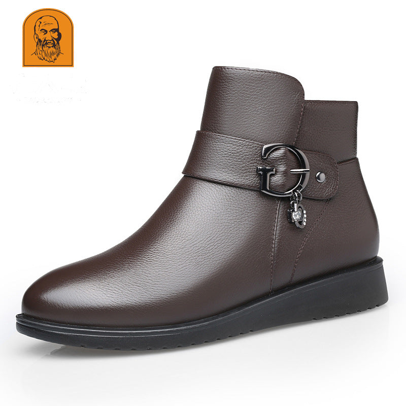 A Vintage Style Boots with Delicate Timeless Details