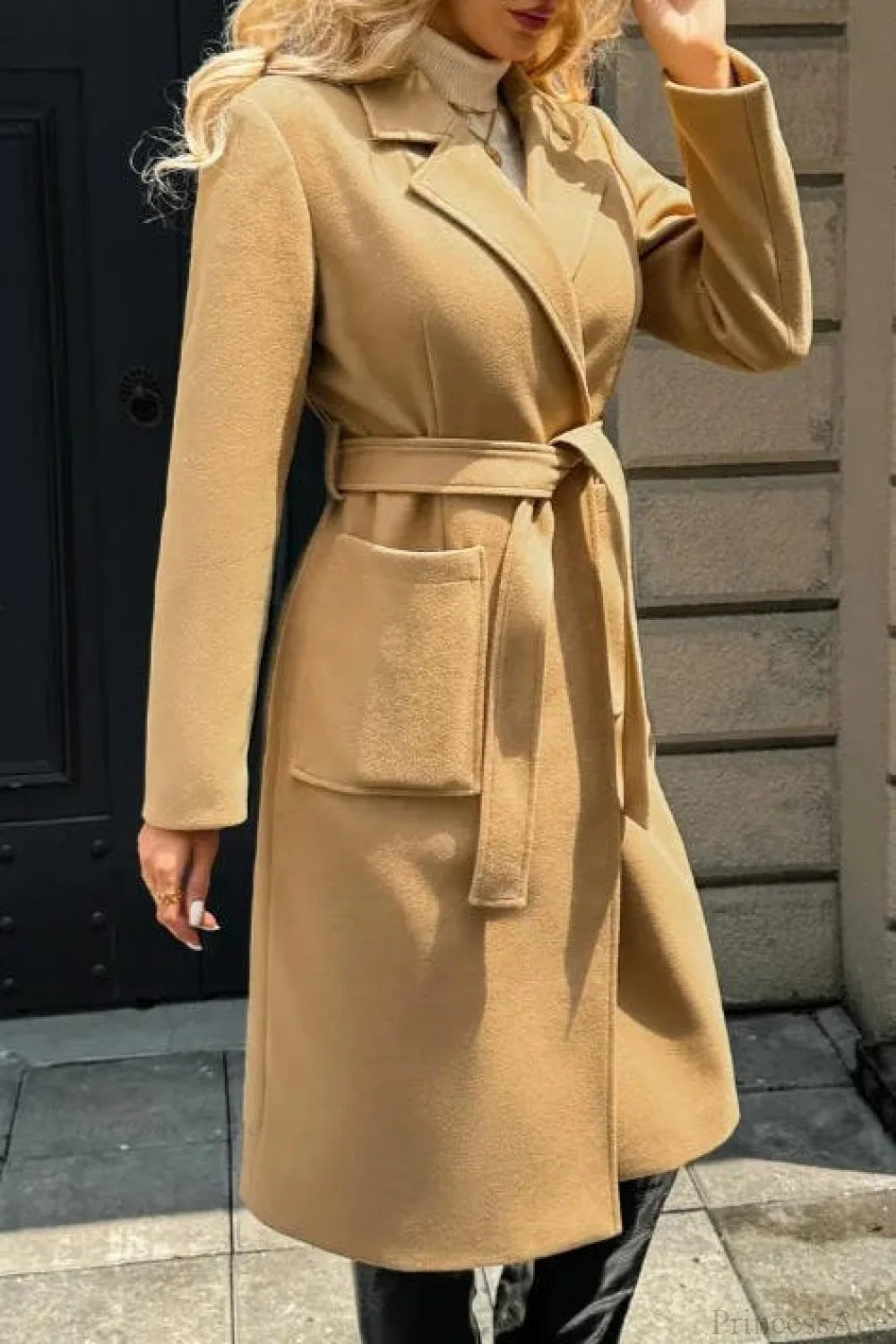 A Vintage Style Coat with Delicate Timeless Details