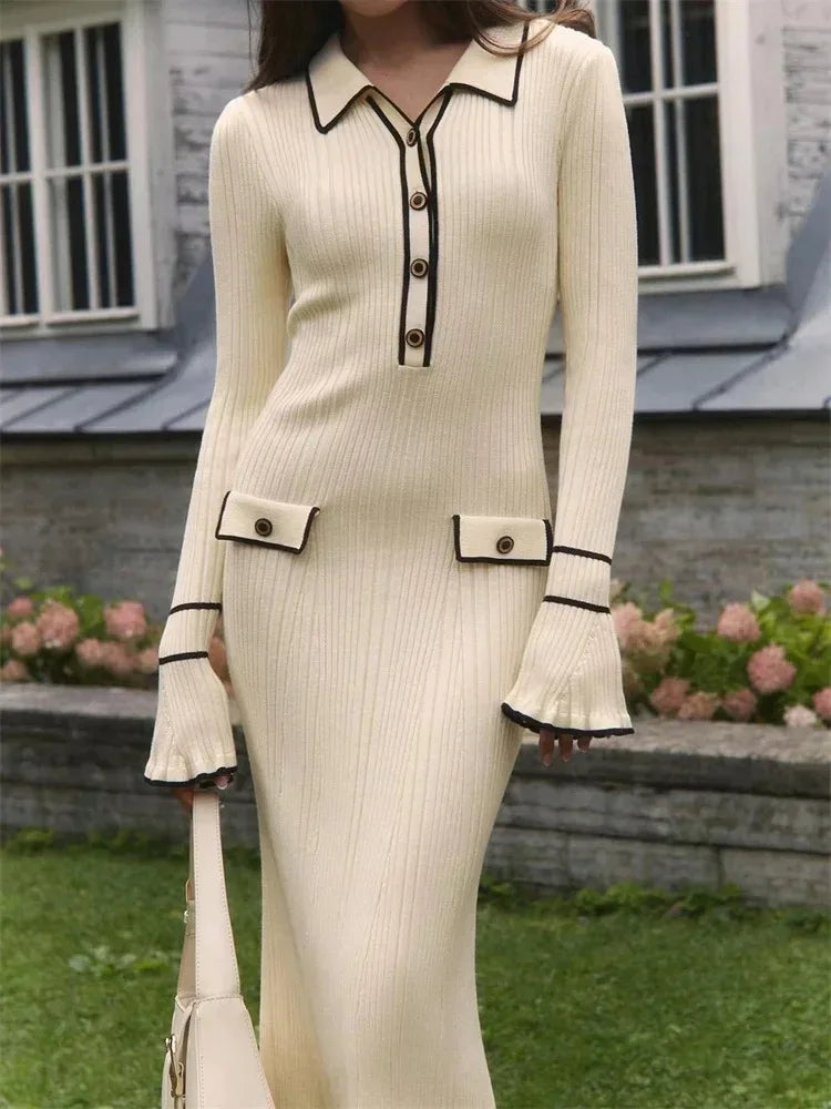 A Vintage Style Dress with Delicate Timeless Details