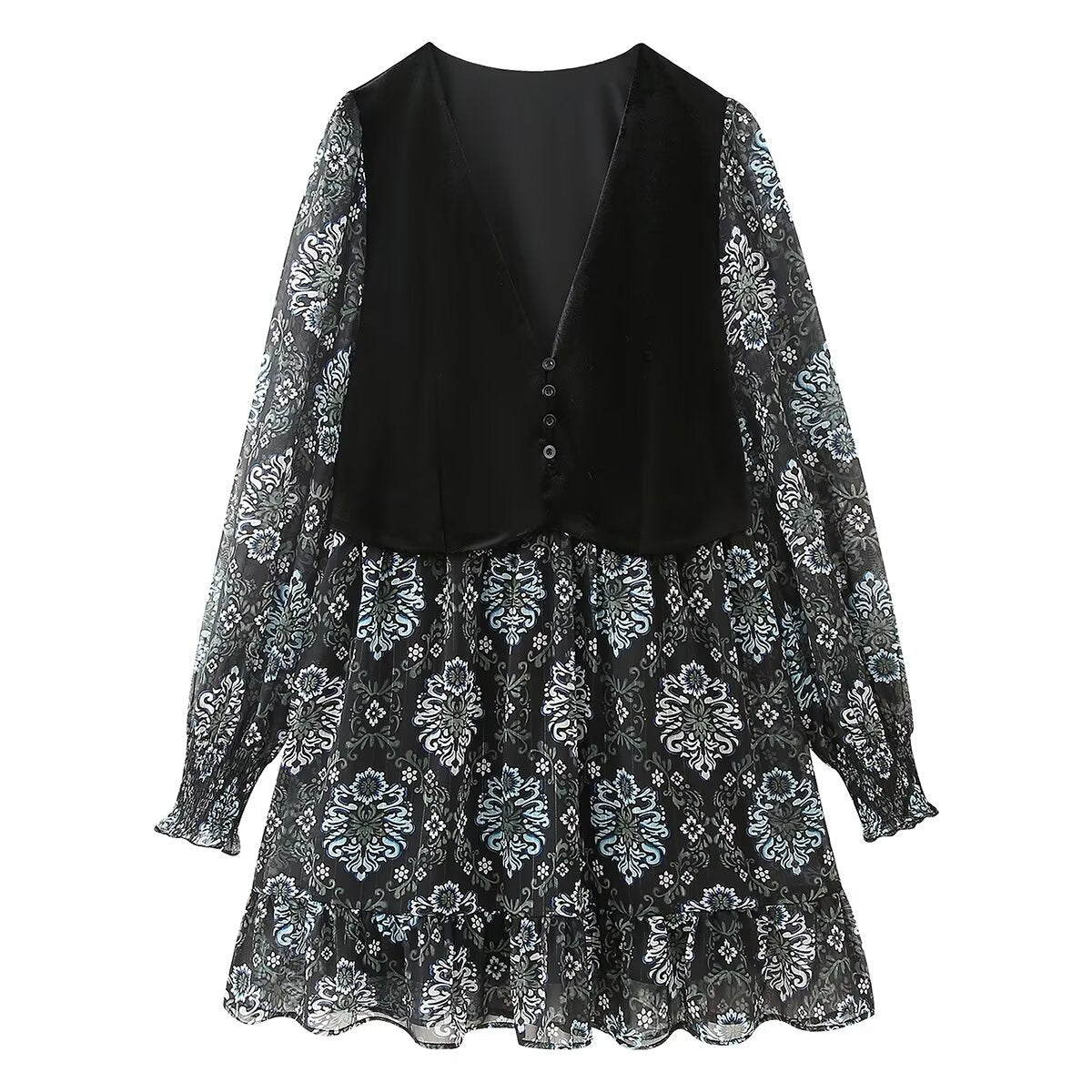 A Vintage Style Dress with Delicate Timeless Details