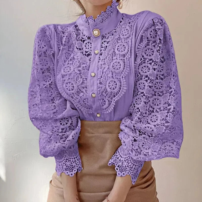 Beautifully Finished Blouse in a Timeless Design