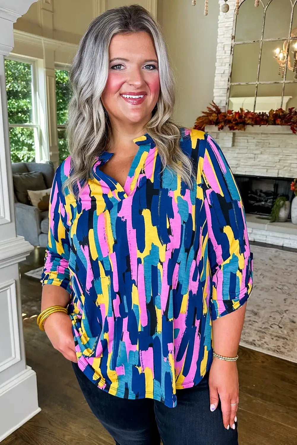 Vintage Inspired Blouse with a Contemporary Edge