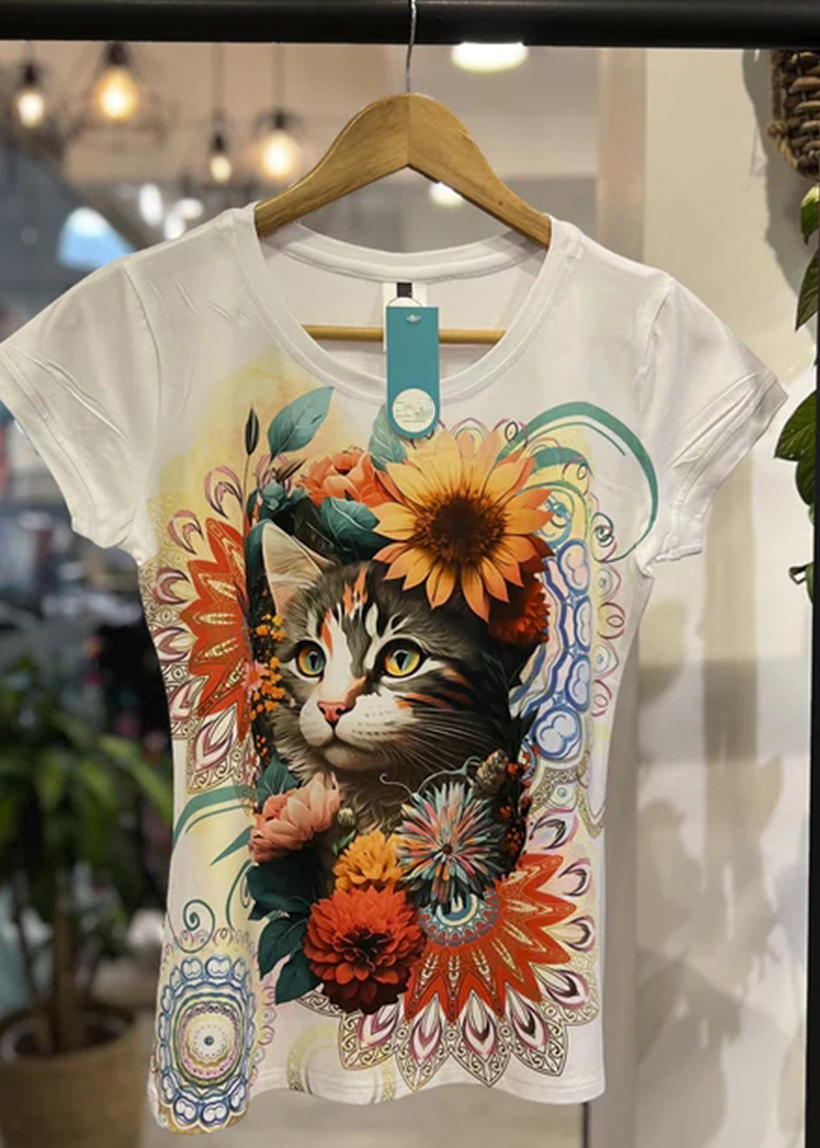 A Vintage Style T-Shirt with Delicate Timeless Details