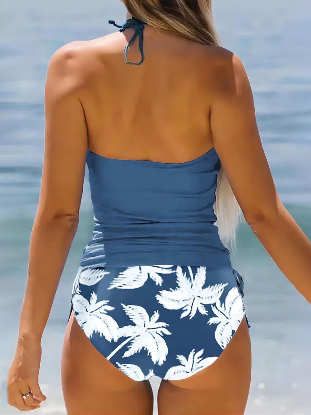 Well Tailored Tankini with a Graceful Silhouette