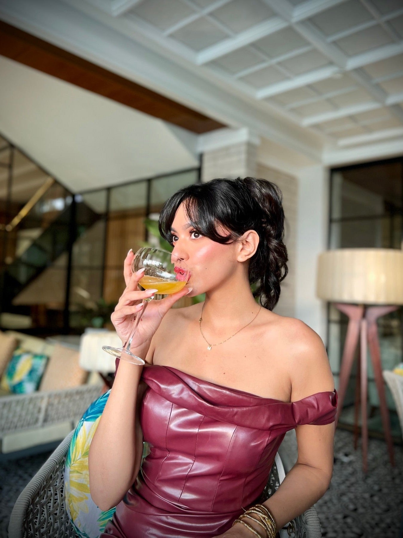 A Vintage Style Dress with Delicate Timeless Details