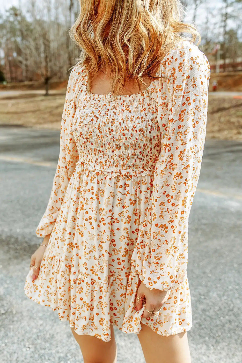 A Vintage Style Dress with Delicate Timeless Details
