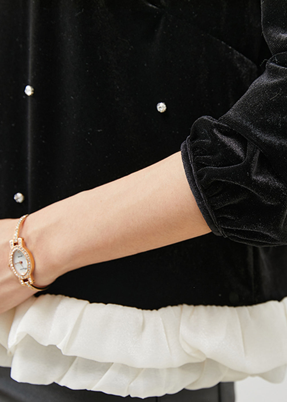 A Vintage Style Blouse with Delicate Timeless Details