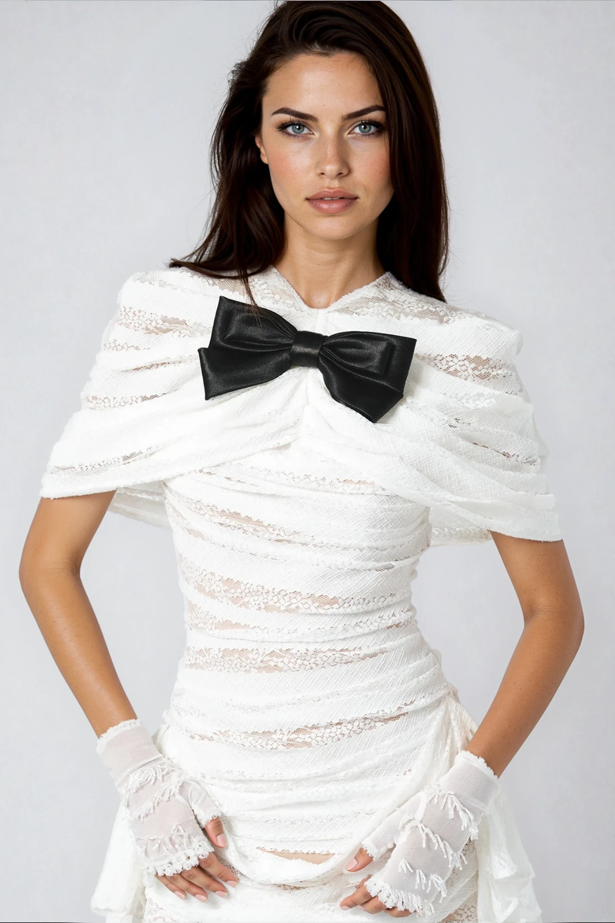 A Vintage Style Dress with Delicate Timeless Details