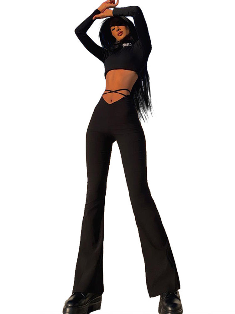 A Vintage Style Pants with Delicate Timeless Details