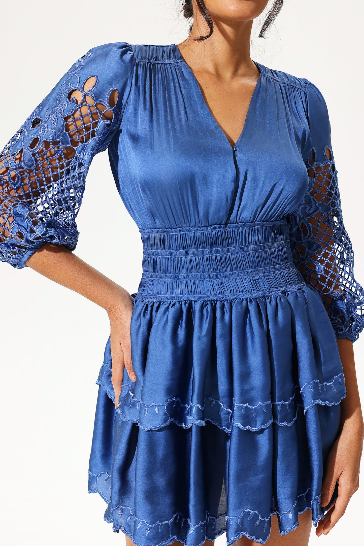 A Vintage Style Dress with Delicate Timeless Details