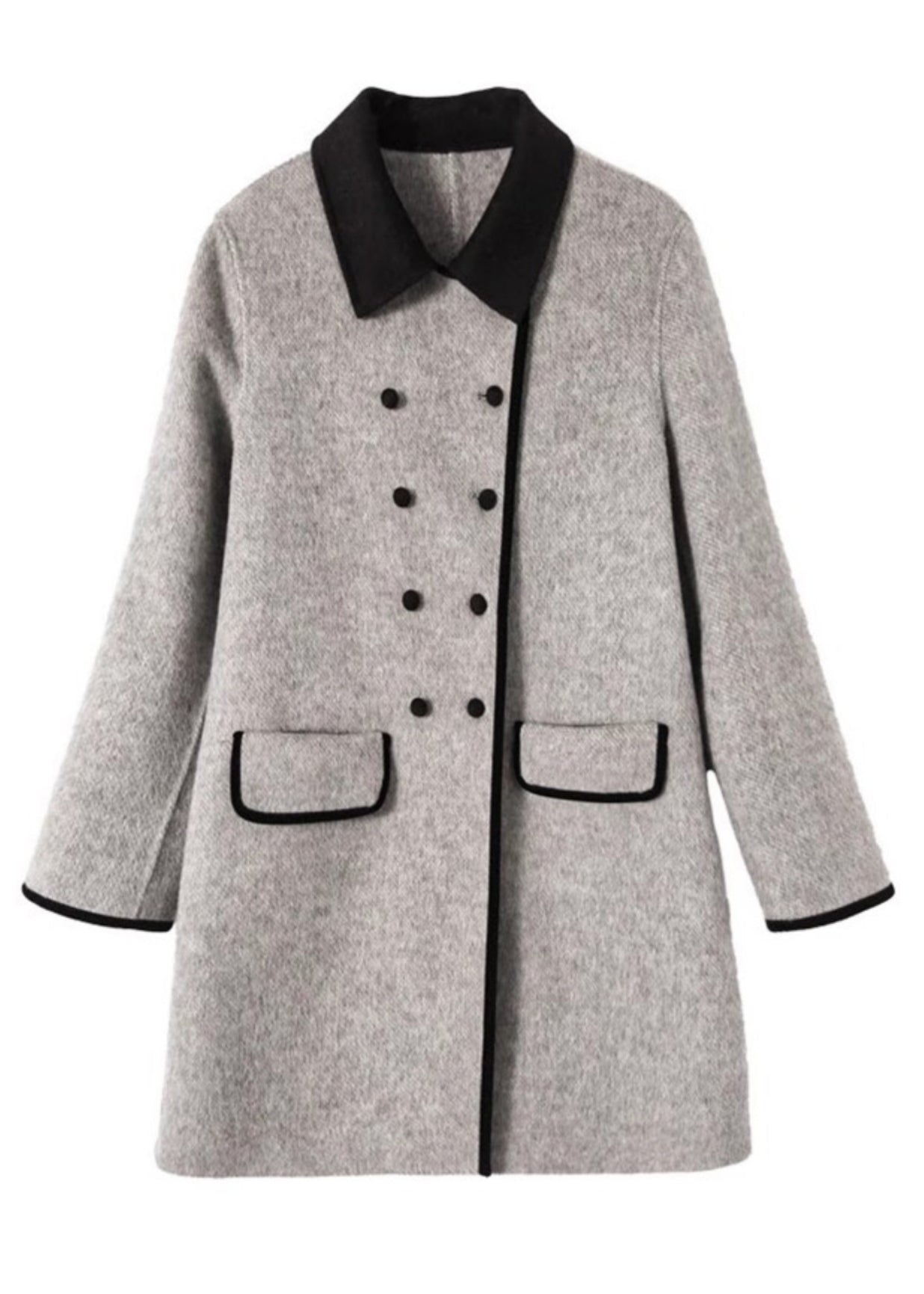 Well Tailored Coat with a Graceful Silhouette