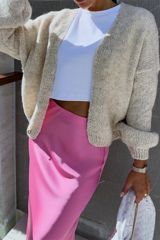 A Vintage Style Cardigan with Delicate Timeless Details
