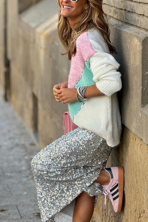 Vintage Inspired Sweater with a Contemporary Edge