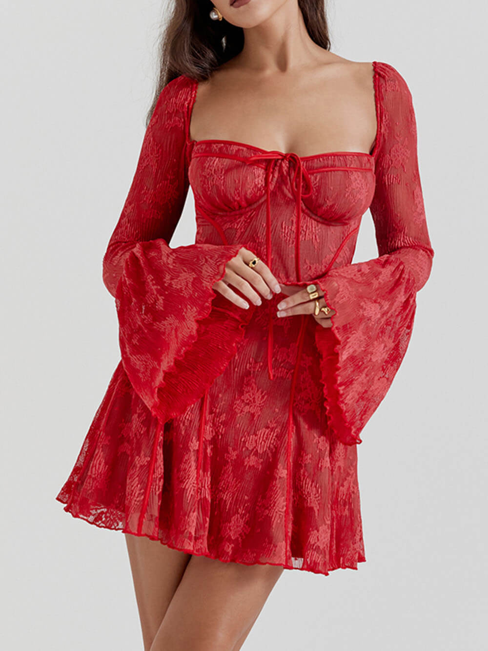 A Vintage Style Dress with Delicate Timeless Details
