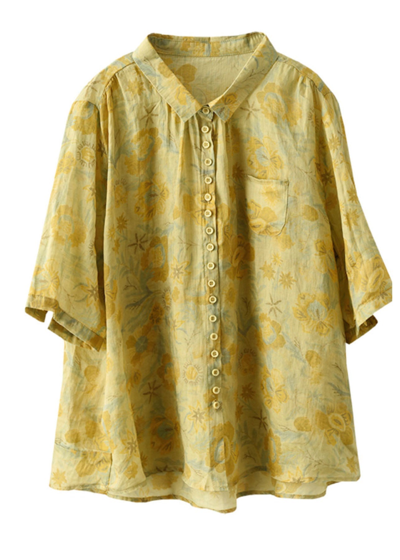 A Vintage Style Shirt with Delicate Timeless Details