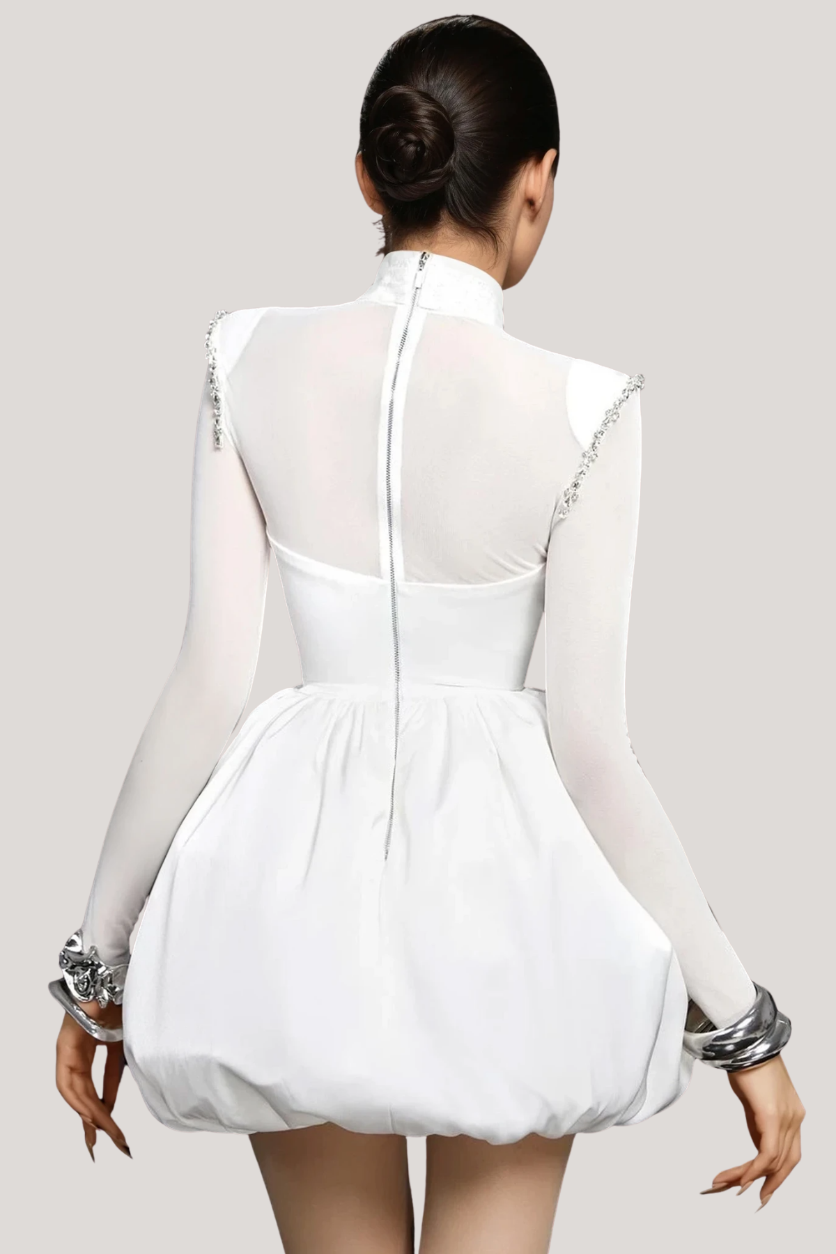A Vintage Style Dress with Delicate Timeless Details