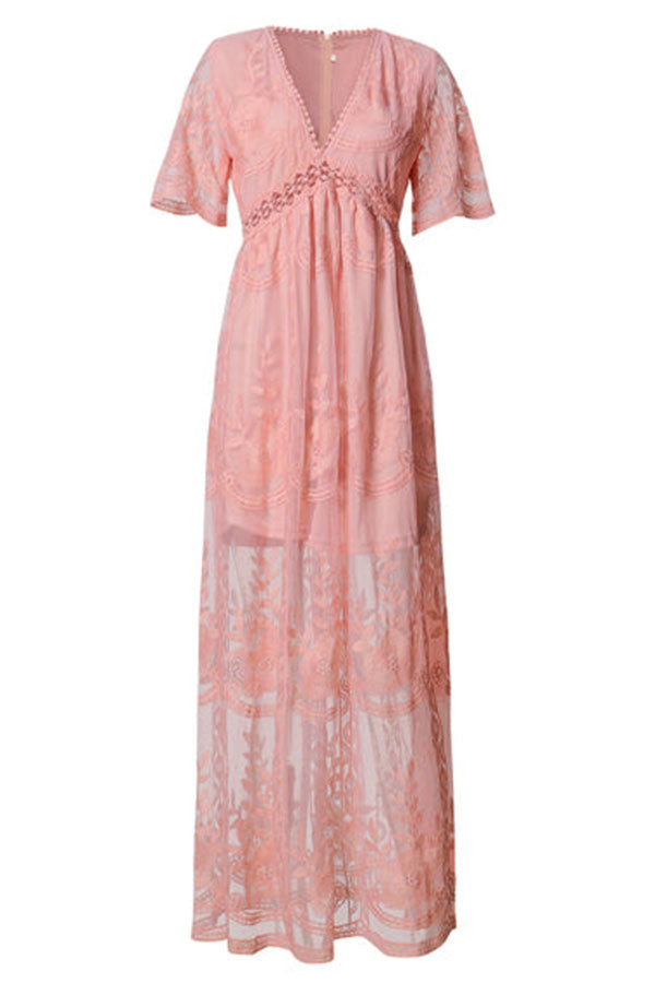 A Vintage Style Dress with Delicate Timeless Details