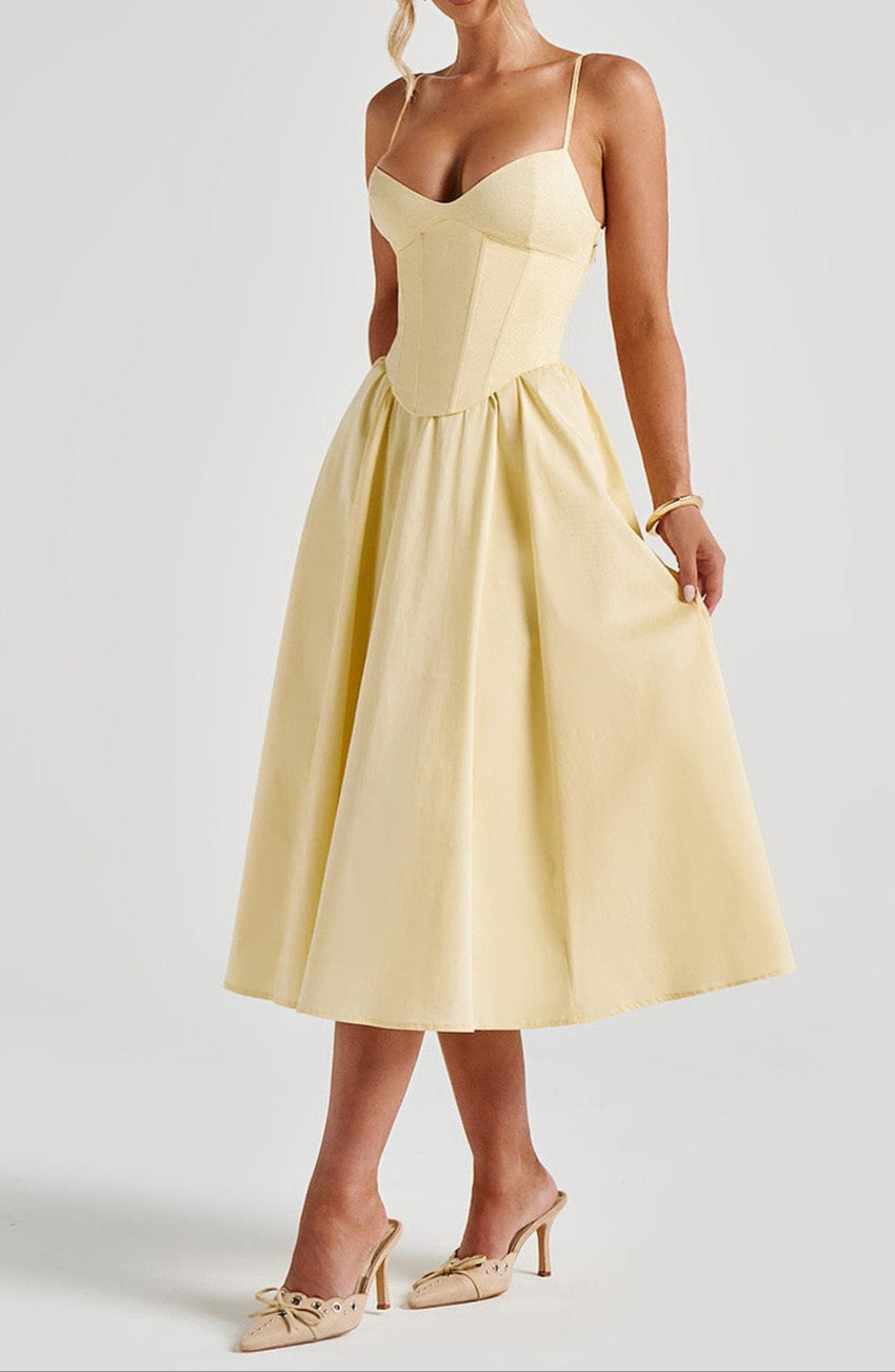 A Vintage Style Dress with Delicate Timeless Details