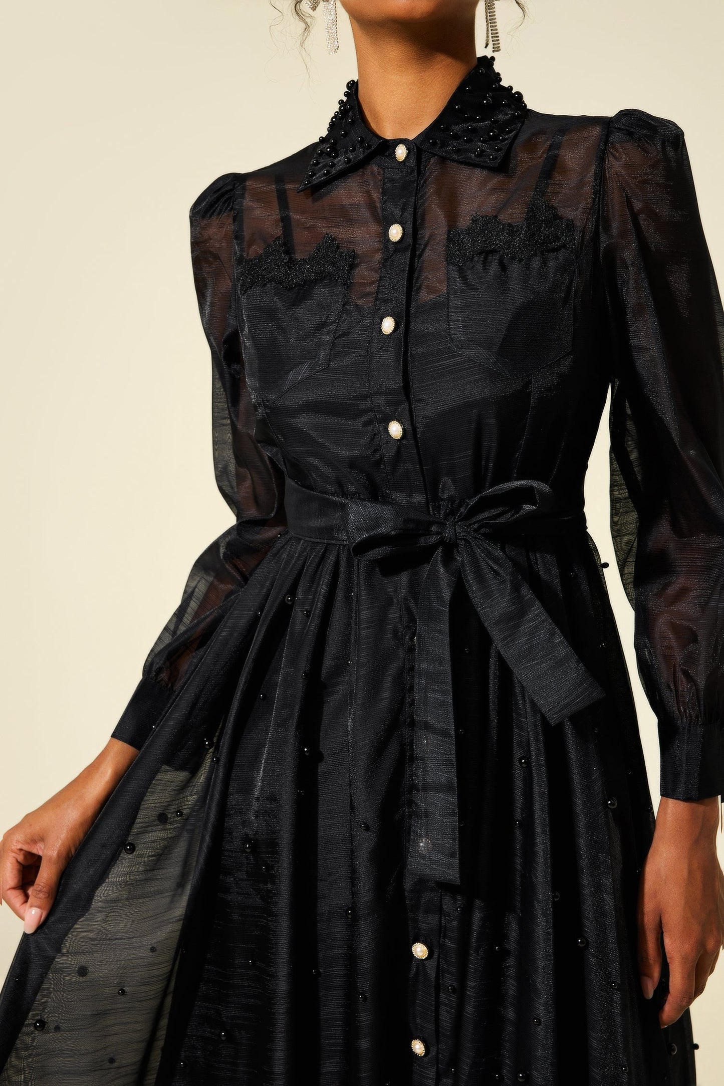 A Vintage Style Dress with Delicate Timeless Details
