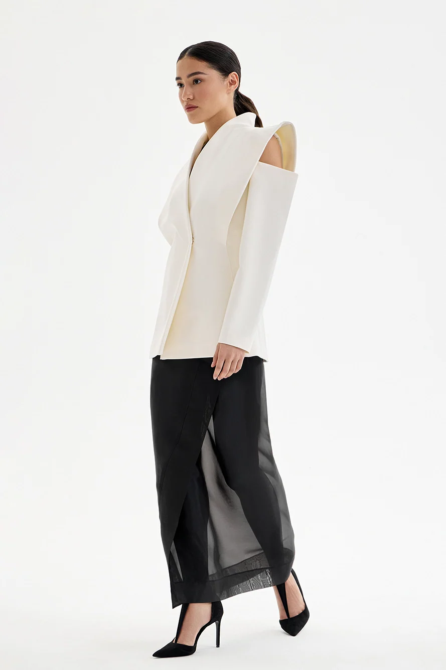 A Vintage Style Jacket with Delicate Timeless Details