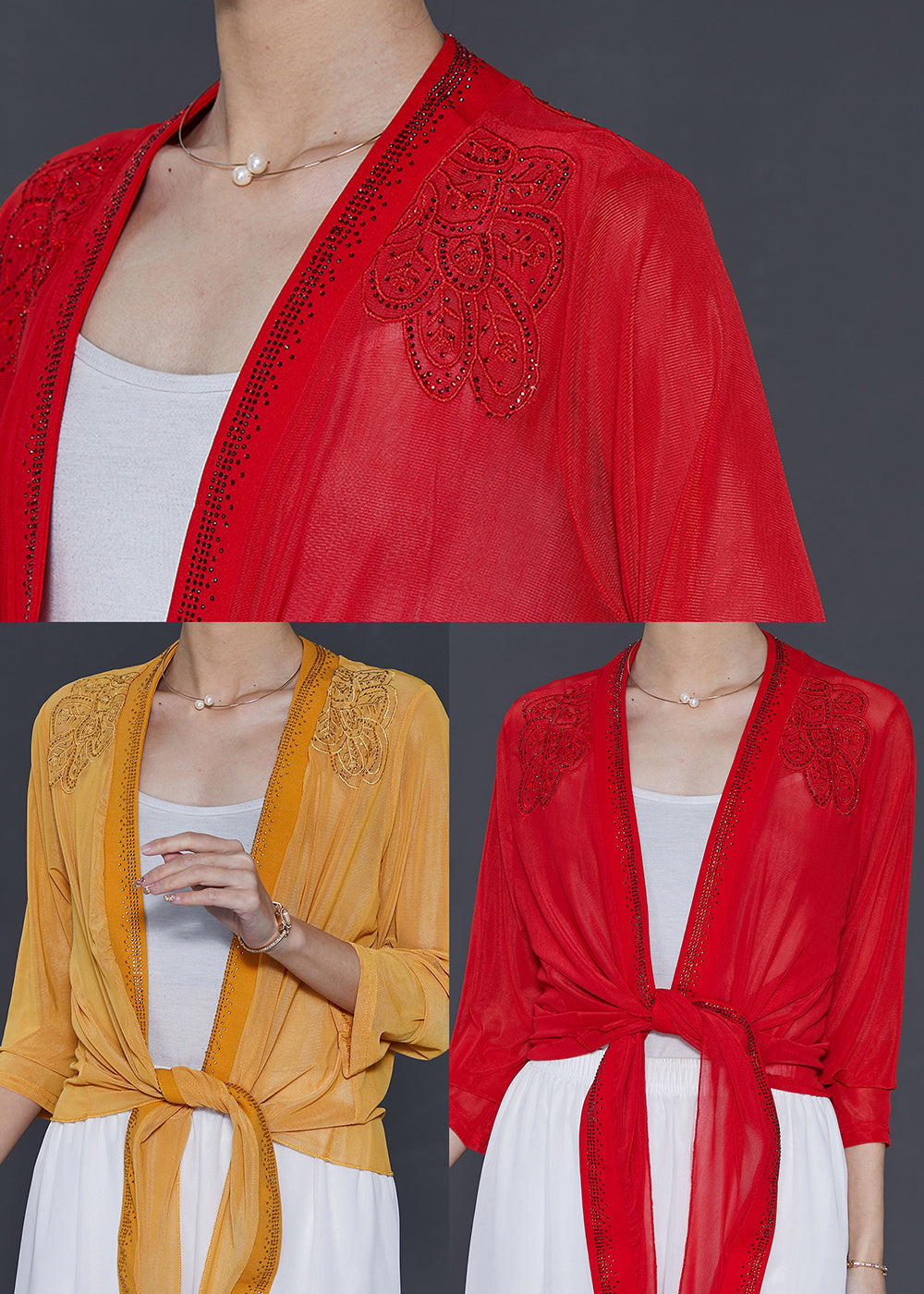 Vintage Inspired Cardigan with a Contemporary Edge