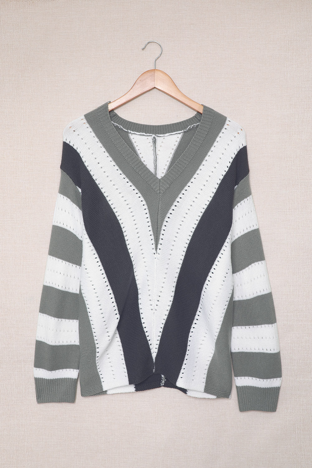 A Vintage Style Sweater with Delicate Timeless Details