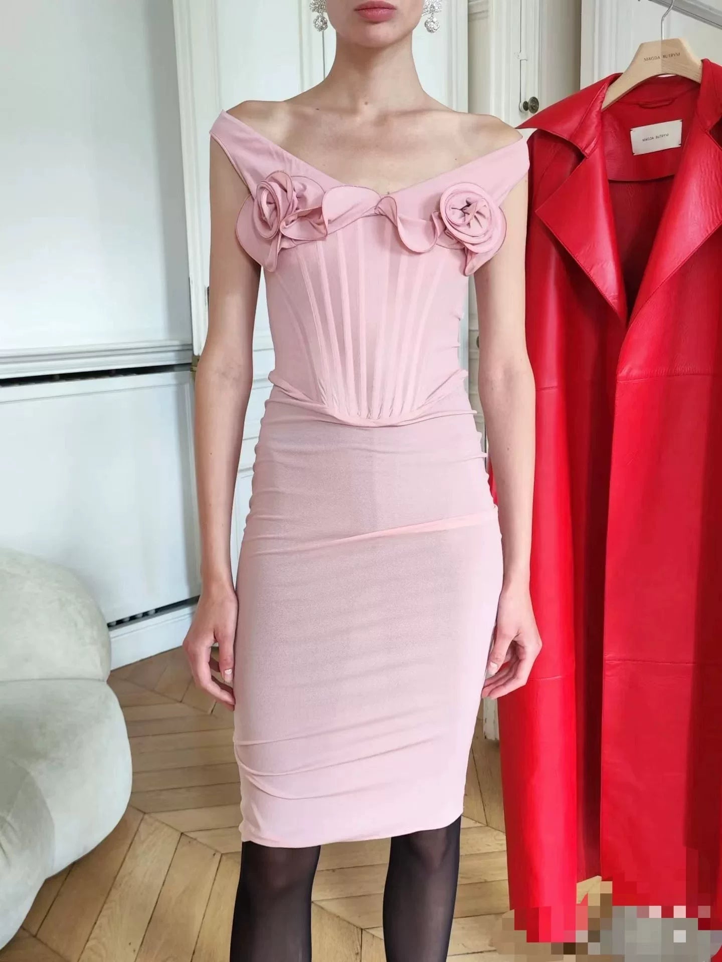 A Vintage Style Dress with Delicate Timeless Details