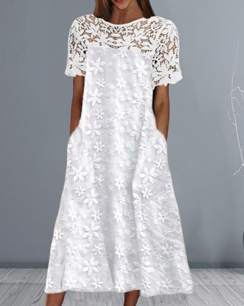 Beautifully Finished Dress in a Timeless Design