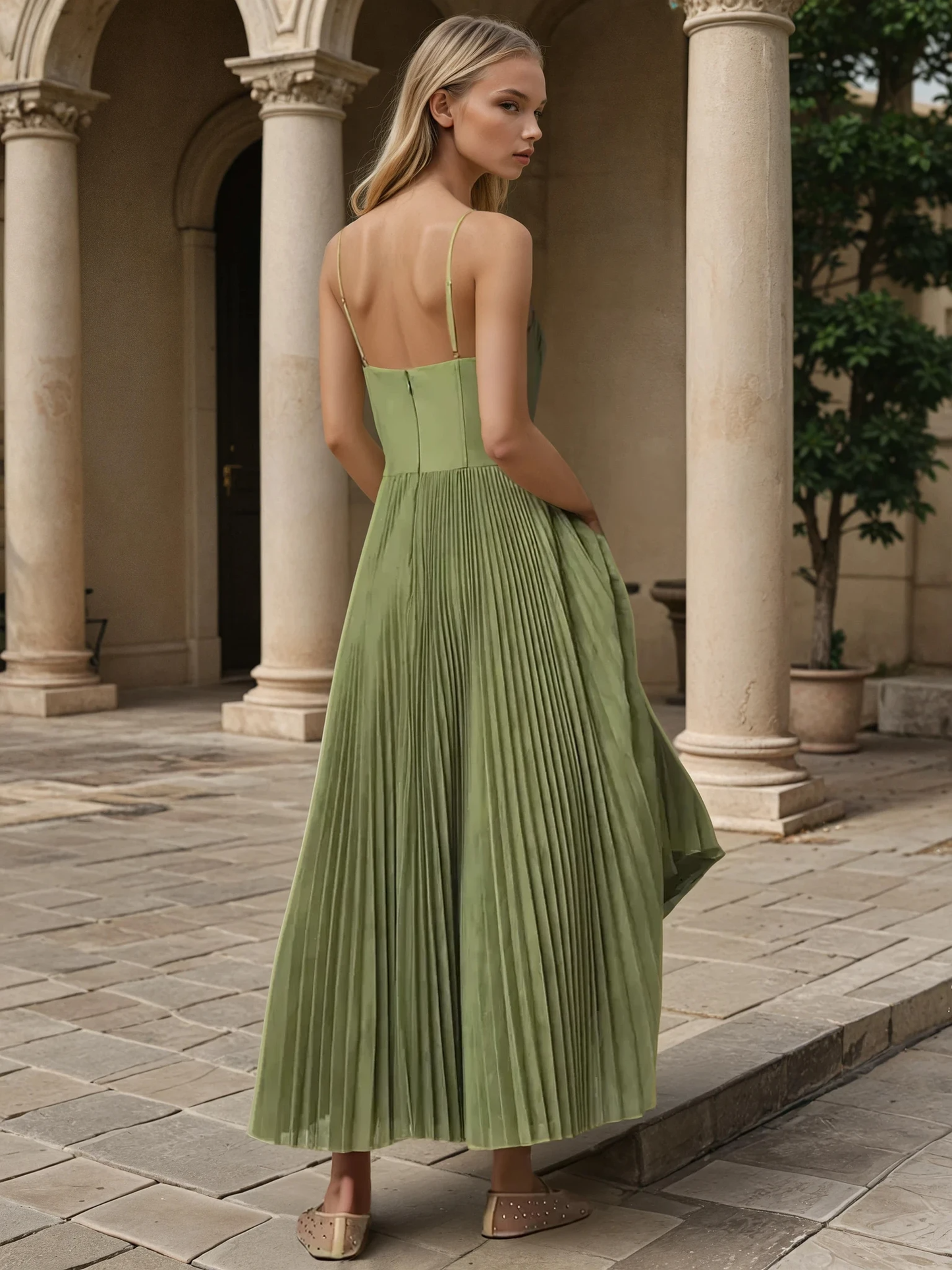 Well Tailored Dress with a Graceful Silhouette