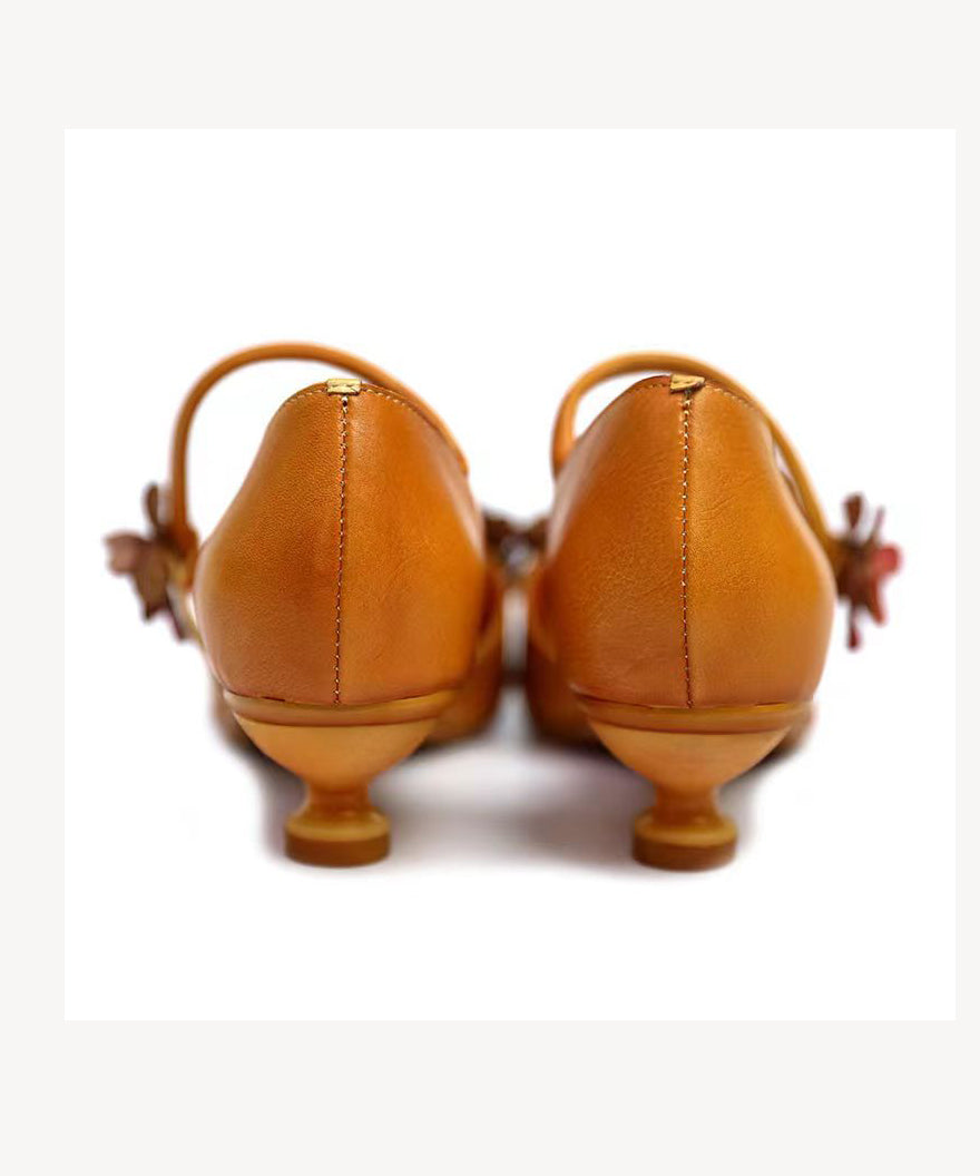 Well Tailored Sandals with a Graceful Silhouette