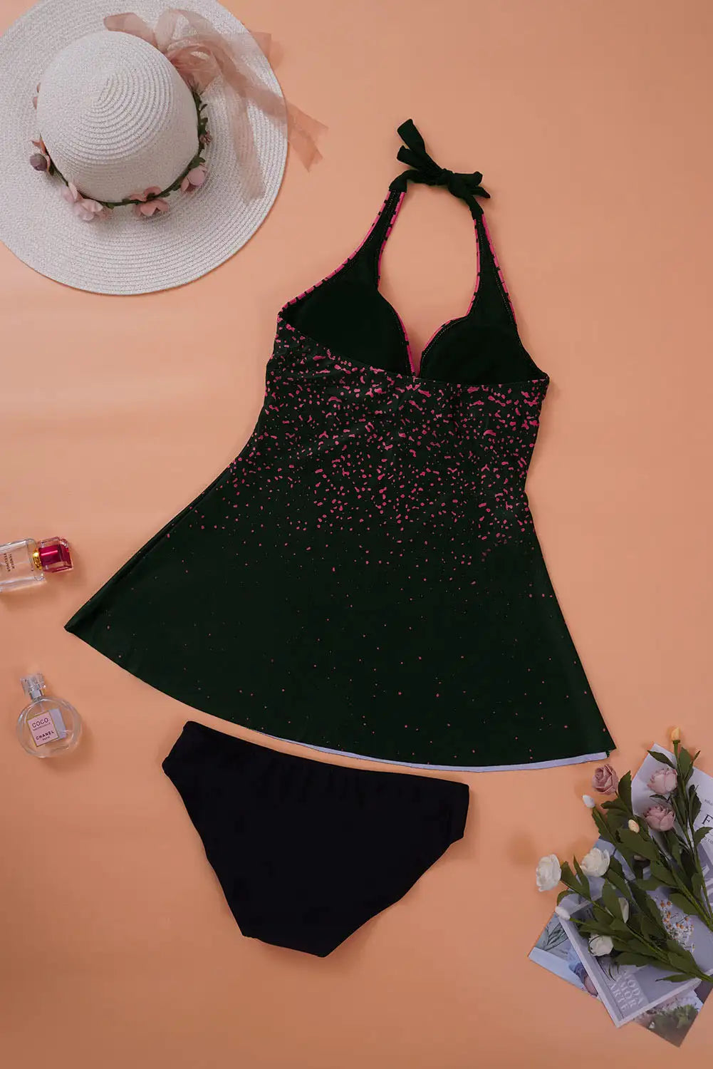 Sophisticated Tankini with a Clean Classic Look