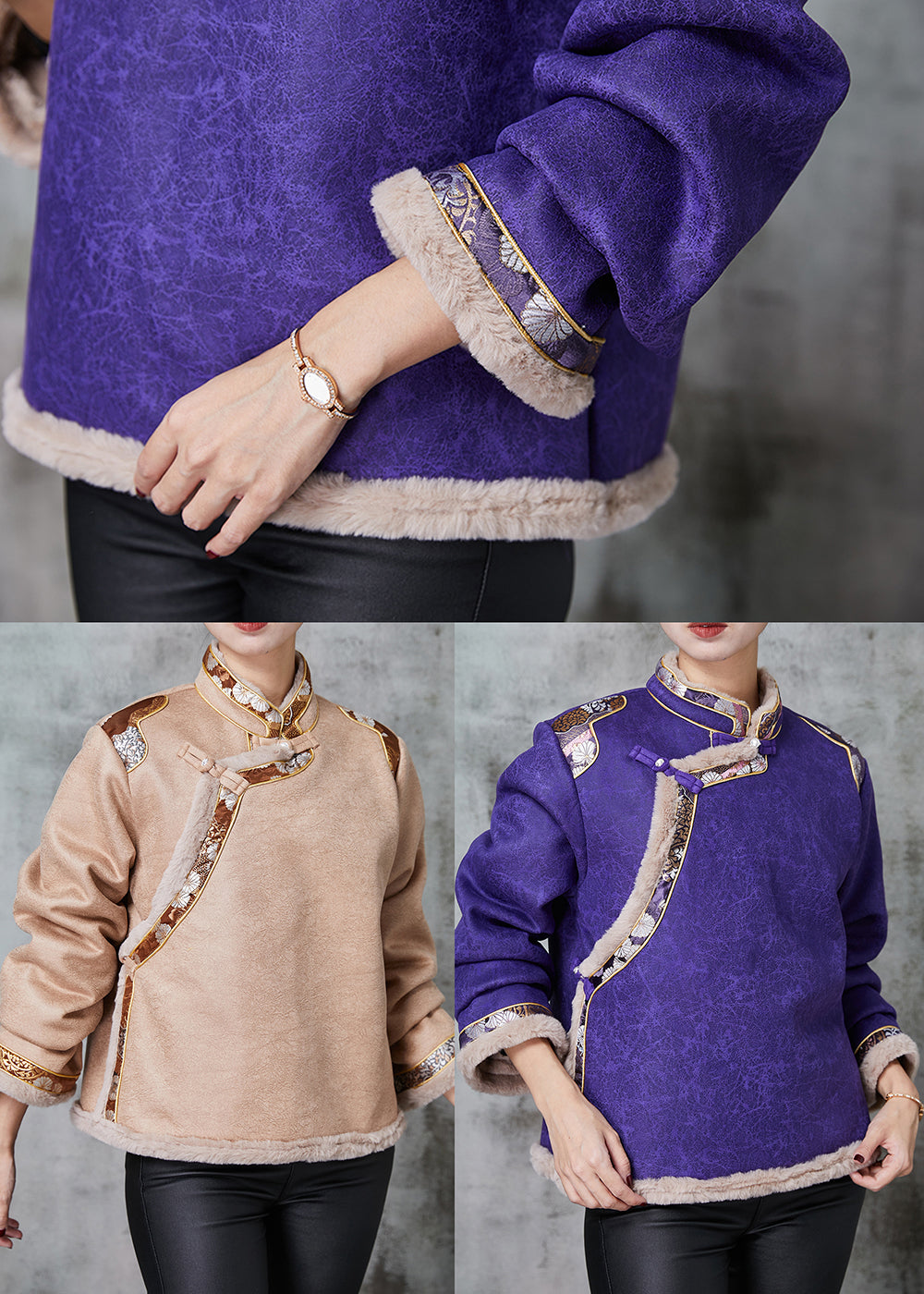 A Vintage Style Coat with Delicate Timeless Details
