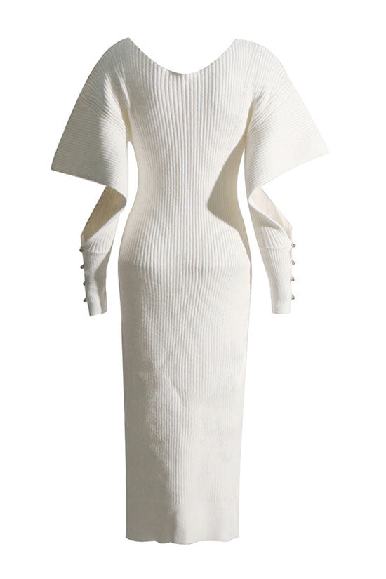A Vintage Style Sweater with Delicate Timeless Details