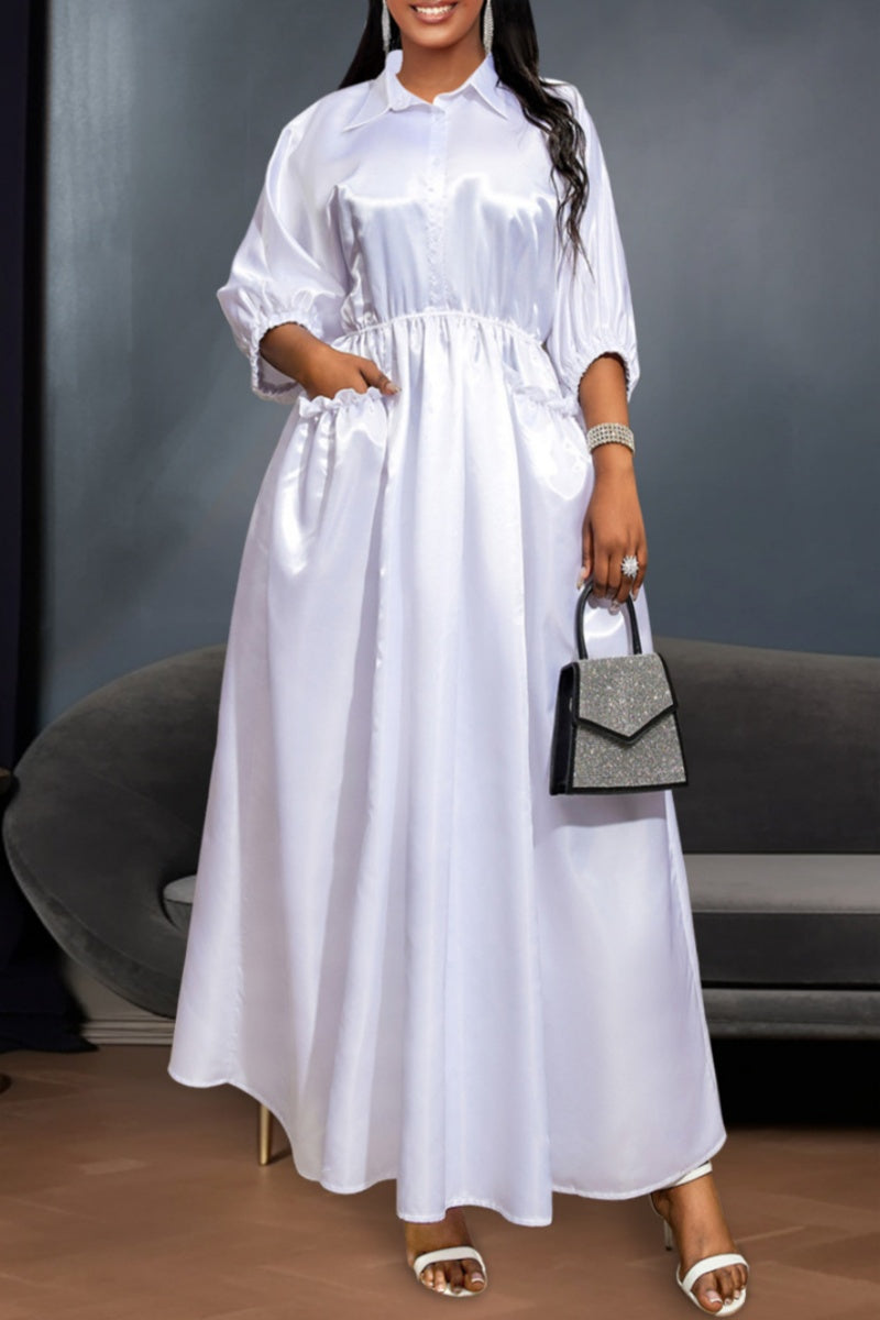 Beautifully Finished Dress in a Timeless Design