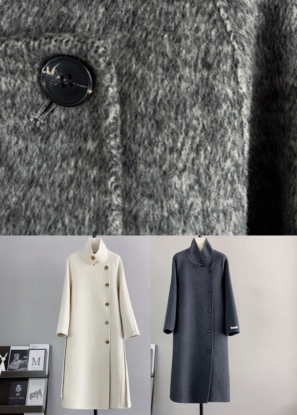 Vintage Inspired Coat with a Contemporary Edge