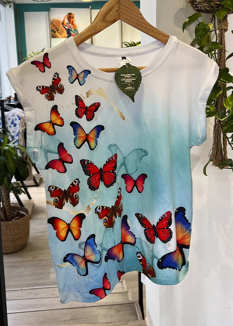 A Vintage Style T-Shirt with Delicate Timeless Details