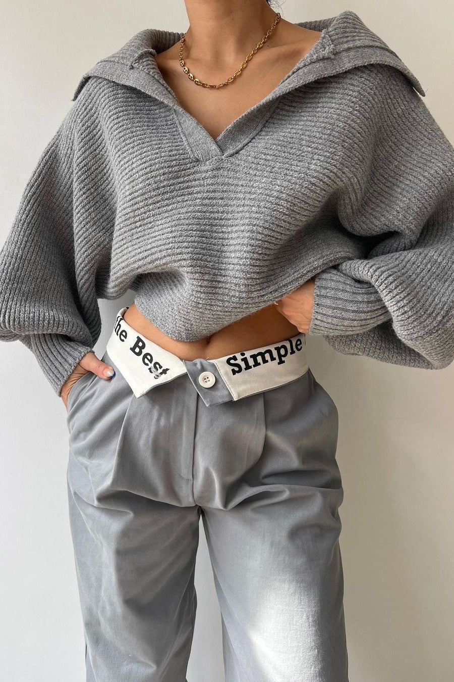 Beautifully Balanced Sweater with Timeless Character