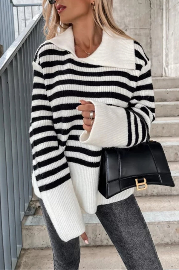 A Vintage Style Sweater with Delicate Timeless Details
