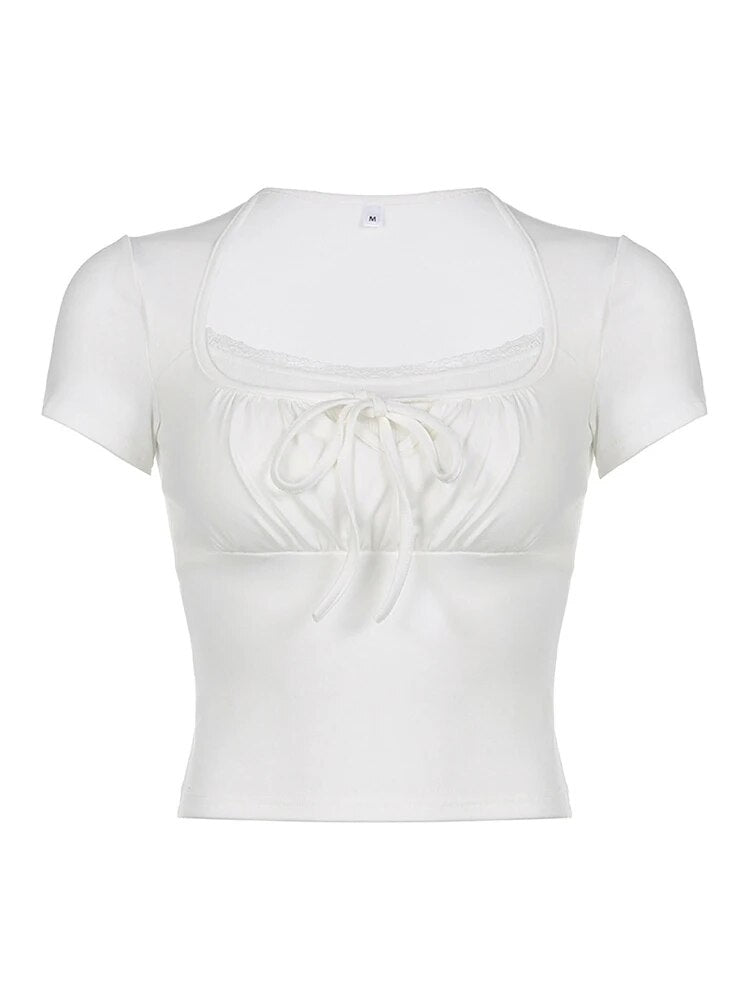 A Vintage Style T-Shirt with Delicate Timeless Details